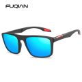 FUQIAN Vintage Square Men Sunglasses Polarized Fashion Plastic Women Sun Glasses Stylish Driving Shades Sports Eyewear UV400. 
