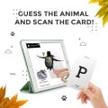 4D+ Utopia 360° Animal Zoo: Augmented Reality Cards & VR Headset. 