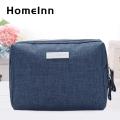 HomeInn Wash Bag Double Zipper Facial Cleanser Skincare Body Care Lotion Toiletry Bag. 