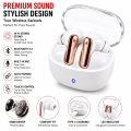 M10 & M19 & Air pod Pro & Air31 TWS Air pod_ with Super Sound & High Quality Touch Sensors True Stereo Headphones with Built in Mic 10m Transmission Bluetooth Wireless Earbuds , Charging Case Sport Headset for all Bluetooth Smart devices.. 