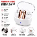 M10 & M19 & Air pod Pro & Air31 TWS Air pod_ with Super Sound & High Quality Touch Sensors True Stereo Headphones with Built in Mic 10m Transmission Bluetooth Wireless Earbuds , Charging Case Sport Headset for all Bluetooth Smart devices.. 