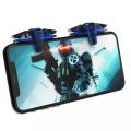 New Pair of Pubg/Fortnite multicolor mobile gaming metal trigger L1 R1 button game shooter controller. 