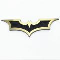 3D Metal Bat Batman Logo. 