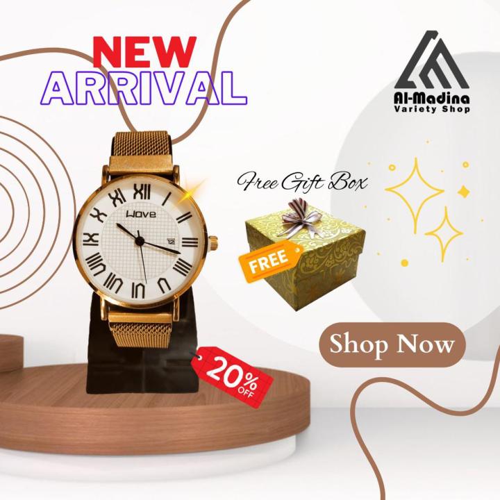 New Fashion Megnit Watch for Boys & Men's. With free Gift Box