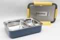 Lunch Box Plain Stainless Steel (6542). 
