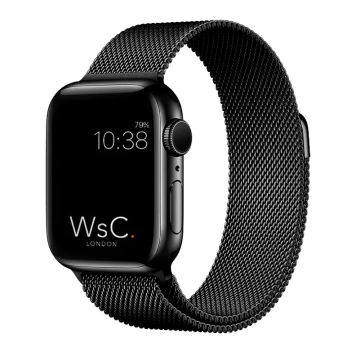 Black%20%7C%20Apple%20Watch%20Milanese%20Magnetic%20Loop%20Strap%20%7C%20Stainless%20Steel%20Band%20%7C%2042mm%20/%2044mm%20/%2045mm%20-%20Image%204