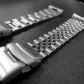 316L Solid Stainless Steel Strap for Seiko SKX009 Jubilee Bracelet Curved End Men Watch Accessory 18mm 19mm 20mm 21mm 22mm 24mm. 
