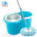 360 Spin Mop Bucket Set Portable Double Drive Stainless Steel Bucket Hand Pressure Rotation. 