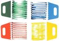 Plastic Paint Scrapers for Art DIY - Pack of 4. 