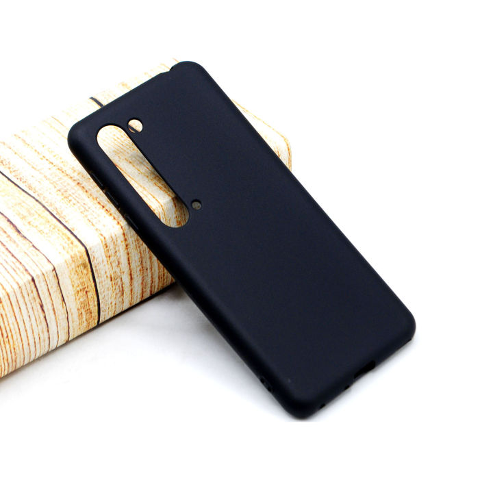 Plain - Sharp Aquos R5G Back Cover Soft Black Case For Sharp Aquos R5G