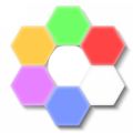 HA 1 pcs Quantum lamp LED Lamp Modular Touch Sensitive Lighting Hexagonal Night Light Lamps Wall Lamp Hexagonal wall light. 