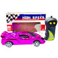 High Speed Scale Size Radio Control Car 2 Channel Metalic Color Speed Racing Car 6 INCH SIZE. 
