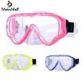 MeterMall Kids Diving Mask Snorkel Mask Anti-Fog Anti-Leak Swimming Goggles Tempered Glass Waterproof Mask For Children. 
