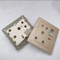 Power Plug 16A China Fitting Sheet China Switch Board - ECM Metal Series. 