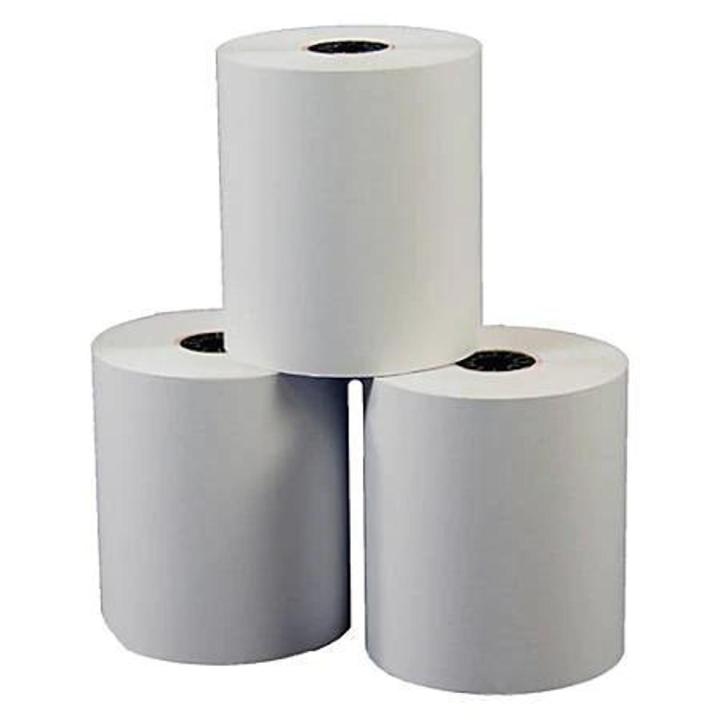 Pack of 3 - POS Thermal Printer Roll White Color (50 Meter)
