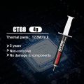 Maxtor CTG8 2 Grams Thermal Compound Paste Heat Sink for IC/Processor/CPU/GPU/All Coolers, 12.8W/m.k Carbon Based High Performance, Thermal Interface Material. 