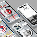 YYDS for Huawei Nova 7 SE Back Cover Marvel Iron Man Transparent Crystal TPU Soft Thin Phone Cover. 
