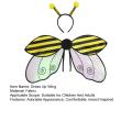 Zishfas Ladybug Wings Cosplay Insect Wing Costume Accessories for Halloween Parties Stage Performance Ladybird Honeybee Fairy Wings Costume Party Wings. 