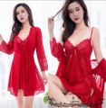 New Fashion 3Piece Multicolor Short Night Dress For All Women And Girls. 