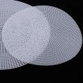 Round Plastic Canvas Shapes Circles Sheets for Embroidery Crafting 6" inch Diameter. 