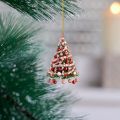 Christmas Tree Pendant Southeast Asian Delight Acrylic Christmas Tree Ornaments Festive Balls Candy Canes Stars Perfect for Window Wall Car Home Decor Gifts Gift Box Design Hanging Ornament. 