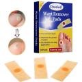Wart Remover, Corn Cap Wart Removal Plasters Pad, Foot Corn Removal Plaster with Hole, Feet Callus Remove, Soften Skin Cutin Sticker Cure Toe Protector, Relief Pain Removal Warts Plaster 15 Pcs. 