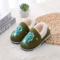 Winter Unicorn Slippers Kids Girl Flip Flop Baby Boys Slides Cotton Indoor Shoes Warm Fluffy Children Home Shoes. 