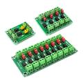 PC817 2 4 8 Channel Optocoupler Isolation Board Voltage Converter Adapter Module 3.6-30V Driver Photoelectric Isolated Module. 