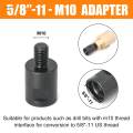 Angle Grinder Attachment Adapter 5/8" 11 Female to M10 Male Part Angle Grinder Thread Adapter for. 