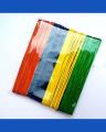 Large Color Ice Cream Sticks (Wooden) For Art And Craft Work Pack Of 150 Sticks. 