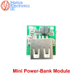 Power Bank Circuit Mini 5v/1A Single port Module 3000 MAH Supported Green. 