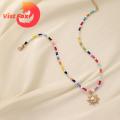 Vist Fox Turquoise Necklace Adjustable Retro Traditional Lady Pendant Necklace. 