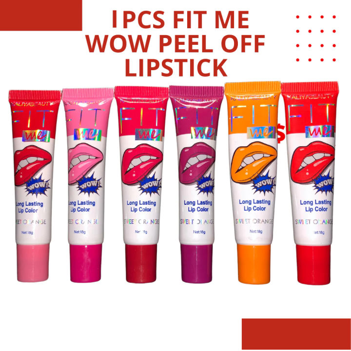 Waterproof lipstick - Peel Off Lip gloss - Long lasting Lipgloss