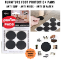 Furniture Pads, Thick Non-Slip Pad Foot Cover Self-Furniture Gripper - Stops Slide - Adhesive Pads – Protectors. 