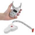 Fat Caliper, Body Tape Measure ABS with Built in for Measuring. 