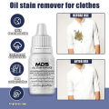 Instant Fabric Stain Remover , Stain Cleaner , Fast and Effective Solution for Removing Tough Stains like Oil stains, Rust (Zang), Ink , Grease , Ball point , paan etc. from any type of Fabric & any type of Colored or White cloth  -  Easy to carry. 