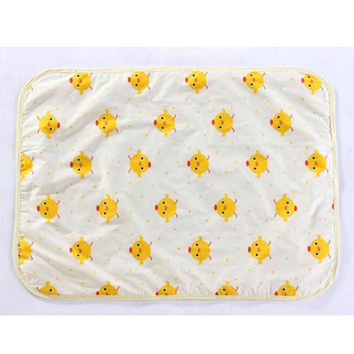 【Good-Love Store】Nappy Diaper Changing Mat 75*120 cm /60*90 cm Washable Newborn Nappy Mat Pad Urine Sheet Toddler Mattress