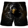 Hot Fighting Game Board Shorts Mortal Kombat kids Casual Beach Shorts Fashion Streetwear Short Pants Trousers Clothing. 