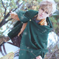 【shengxiong6525】Attack on Titan Costume  Shingeki Cloak Cape Clothes. 