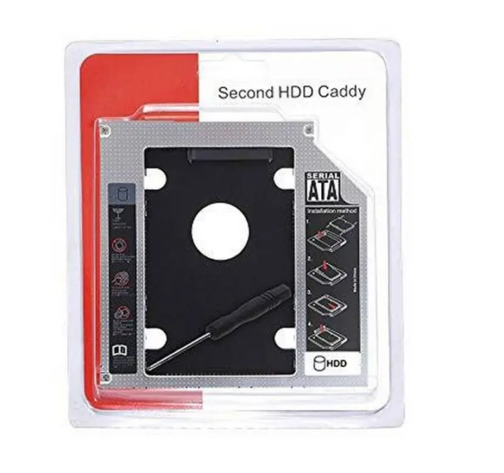 Caddy%20Case%209.5mm%20SATA%202.5''%20HD%202nd%20Hard%20Disk%20Drive%20Enclosure%20SSD%20Case%20Box%20For%20Laptop%20/%20CD-ROM%20/%20DVD-ROM%20-%20Image%203