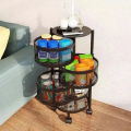 Premium Round Metal Trolley. 