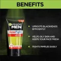 Garnier Men Acno Fight Anti-Pimple Face Wash 100ml - Suits All Skin Types, Including Sensitive And Acne-Related Skin Issues. 