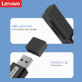 Lenovo D221 TF Memory Card Reader USB2.0 Dual Slot PC Adapter Memory Card Reader. 