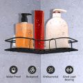 Bathroom Rack Organizer | Shower Storage Rack| Bathroom Shelf Corner Wall.. 