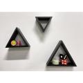 Wall Mount Triangle Wooden Box Geometric Floating Shelf Display your Photos, Cosmetics wood Wall Mounted shelves | Storage Racks | wooden shelf for wall | wooden shelves for wall |. 