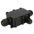 IP68 Plastic Junction Box 4m Underwater Electronic Connection Case T100 450V 24A UL94V-2. 