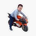 hasbulla 5PCS Stickers for Art Kid Window Luggage Stickers Water Bottles Room Cute Decorations Funny Anime Laptop. 
