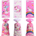 25/50pcs Cute Unicorn Candy Bags Packing Bags Birthday Party Decor Bag For Guest Girl Birthday Supplies Baby Shower. 