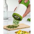 Manual Herb Grinder, Detachable Spice Mill with Stainless Steel Blade. 