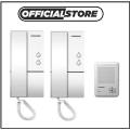 Original Commax Double Unit Intercom & Door Phone For Home Office Factory Open Gate Key Lock. 